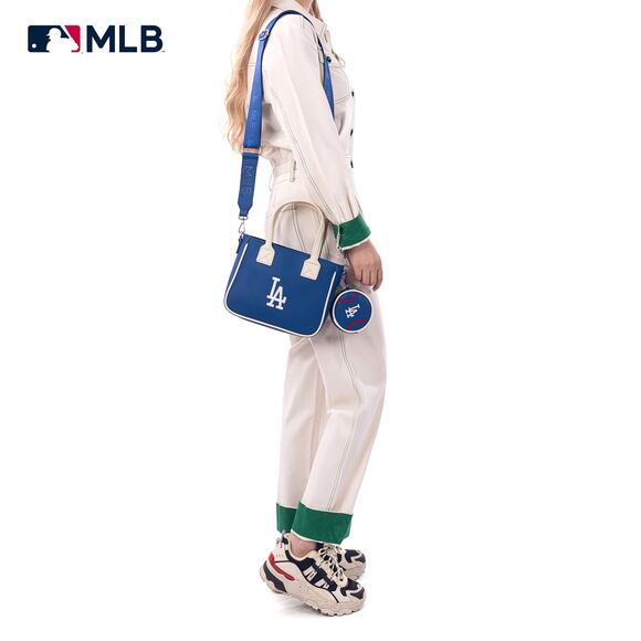 MLB LA Dodgers Small Blue Tote/Crossbody w/ Coin Pouch *NEW in Package* - Picture 5 of 6